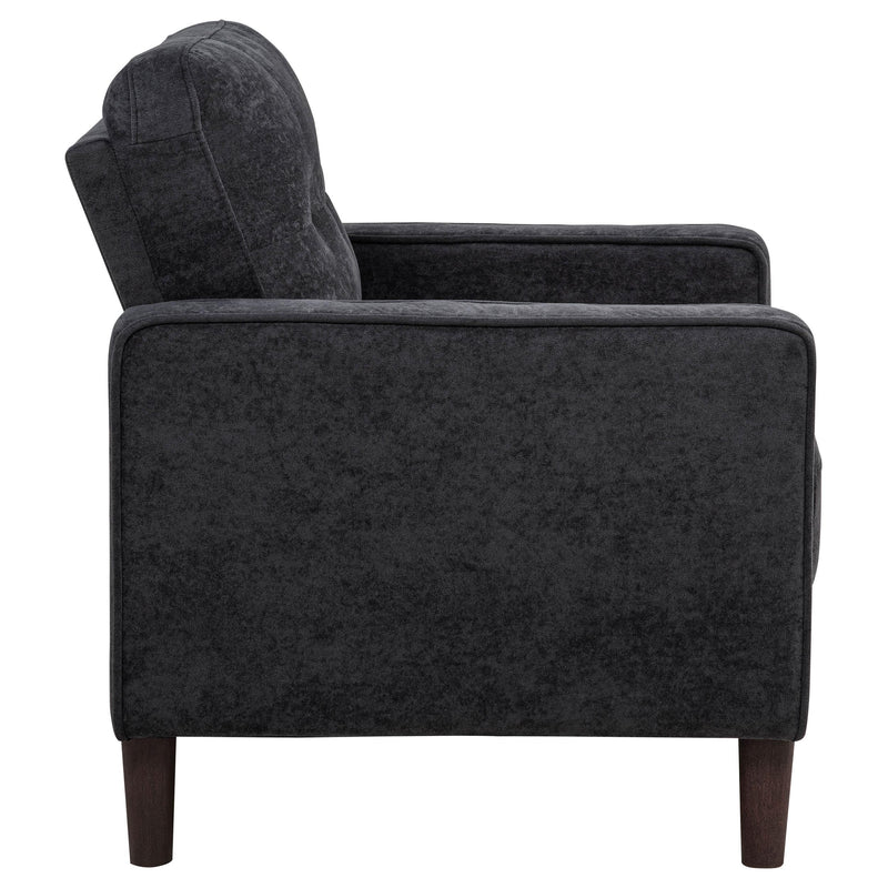 Bowen II 3-piece Upholstered Track Arm Sofa Set Steel Grey - 509981-S3