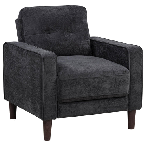 Bowen II Fabric Upholstered Track Arm Chair Steel Grey - 509983