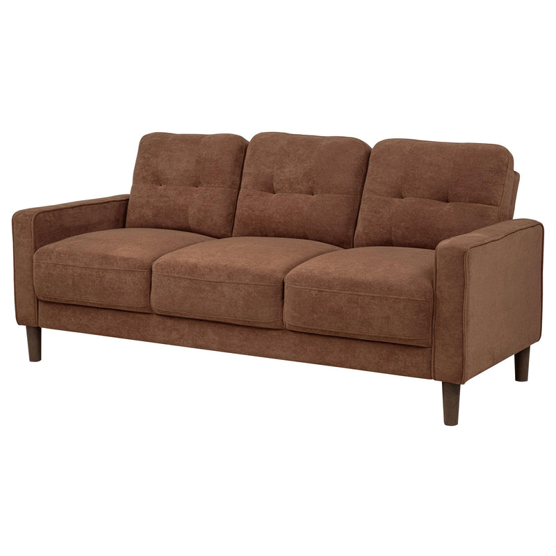 Bowen II Fabric Upholstered Track Arm Sofa Rust - 509971