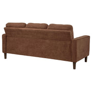 Bowen II Fabric Upholstered Track Arm Sofa Rust - 509971