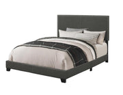 Boyd Upholstered California King Panel Bed Charcoal - 350061KW