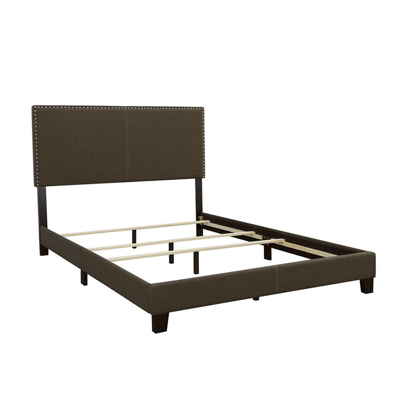 Boyd Upholstered Eastern King Panel Bed Charcoal - 350061KE