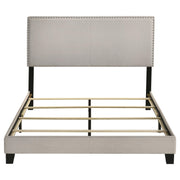 Boyd Upholstered Queen Panel Bed Ivory - 350051Q