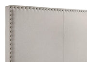 Boyd Upholstered Queen Panel Bed Ivory - 350051Q