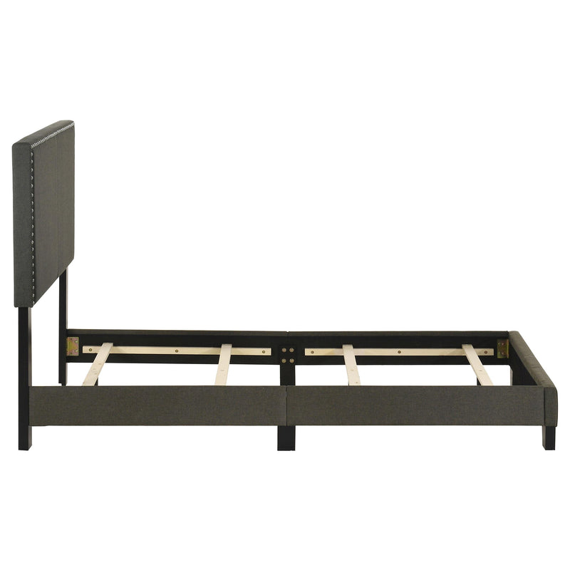 Boyd Upholstered Twin Panel Bed Charcoal - 350061T