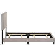 Boyd Upholstered Twin Panel Bed Ivory - 350051T
