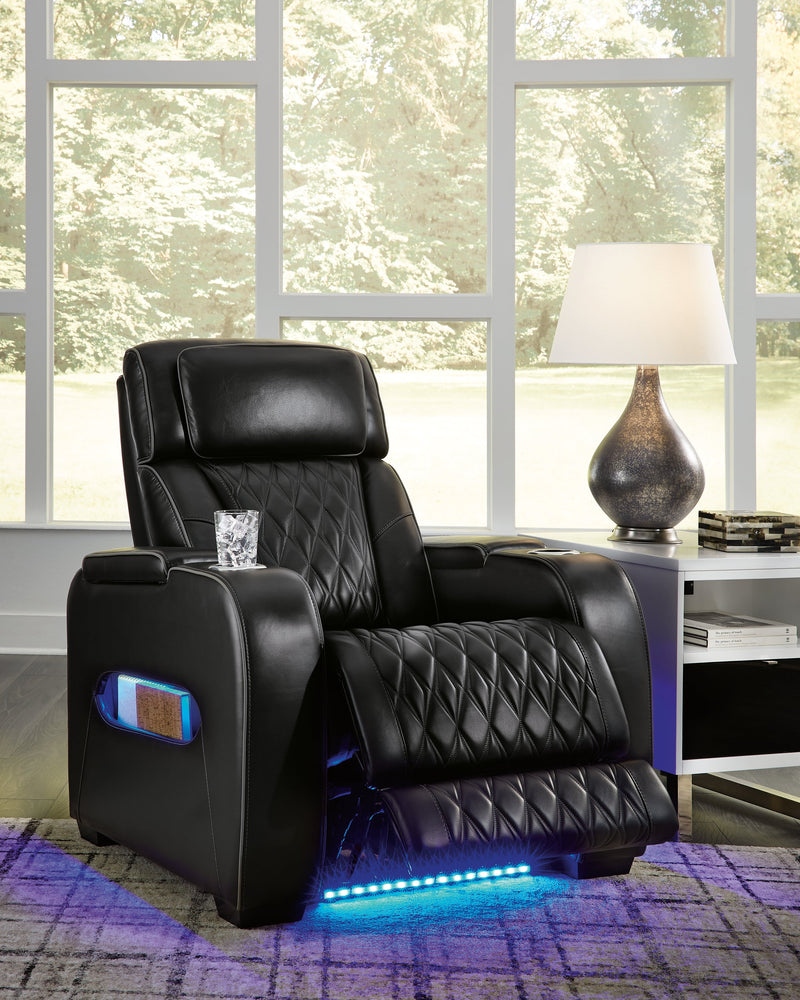 Boyington Black Power Recliner - U2710613