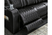 Boyington Black Power Reclining Living Room Set - Gate FurniturePower Reclining Living Room Set