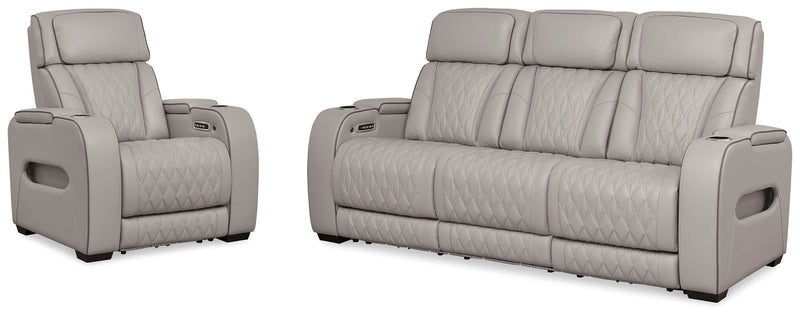 Boyington Power Reclining Sofa and Recliner - U27105U3