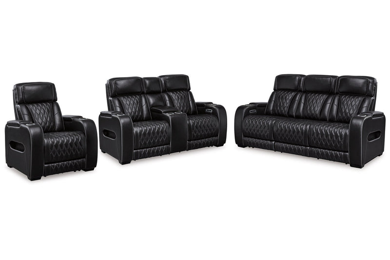 Boyington Power Reclining Sofa, Loveseat and Recliner - Gate FurniturePreSet