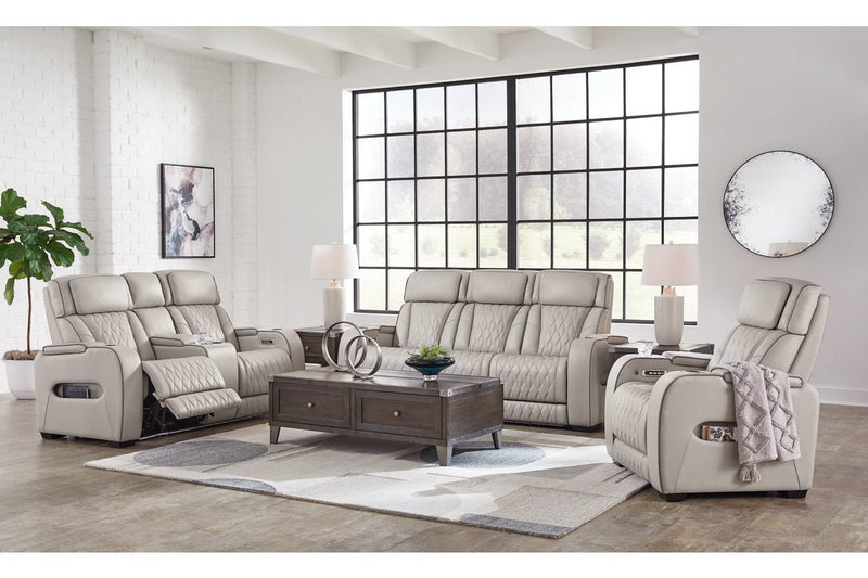 Boyington Power Reclining Sofa, Loveseat and Recliner - Gate FurniturePreSet