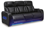 Boyington Sofa, Loveseat Recliner in Black - Gate FurniturePower Reclining Living Room Set