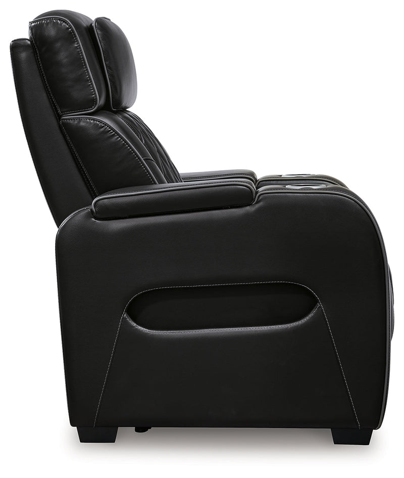 Boyington Sofa, Loveseat Recliner in Black - Gate FurniturePower Reclining Living Room Set