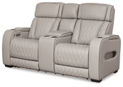 Boyington Sofa, Loveseat Recliner in Gray - Gate FurniturePower Reclining Living Room Set