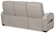 Boyington Sofa, Loveseat Recliner in Gray - Gate FurniturePower Reclining Living Room Set
