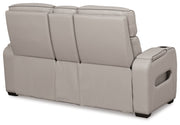 Boyington Sofa, Loveseat Recliner in Gray - Gate FurniturePower Reclining Living Room Set