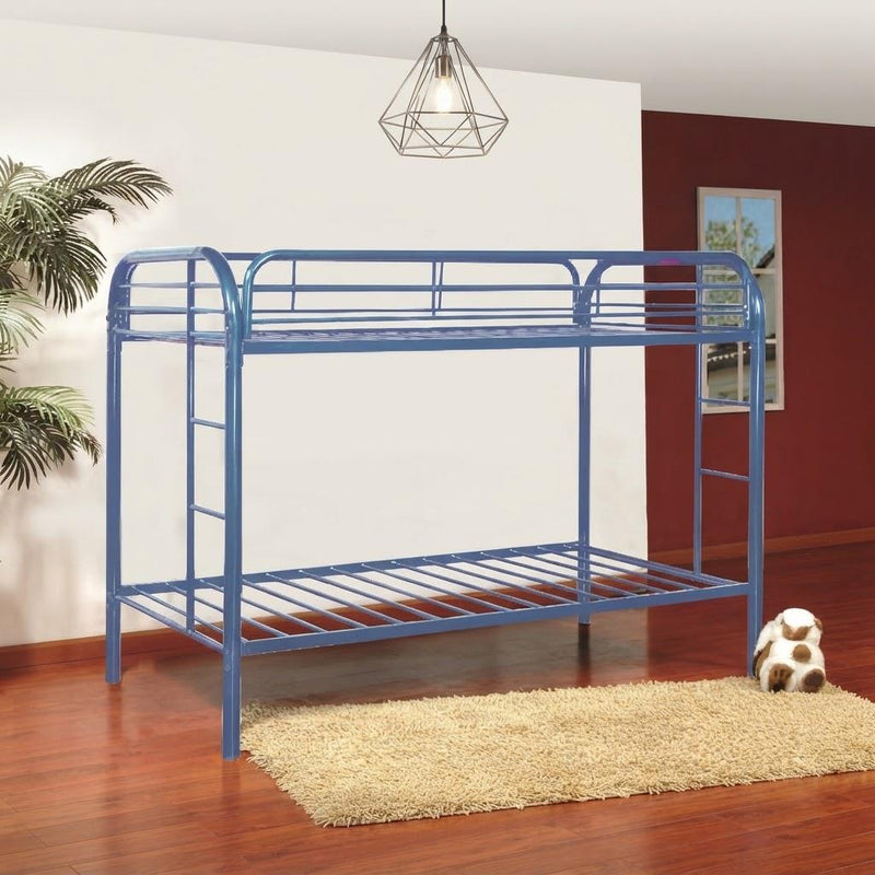 Bradford - Blue T/T Metal Bunkbed - B853-Bunkbed