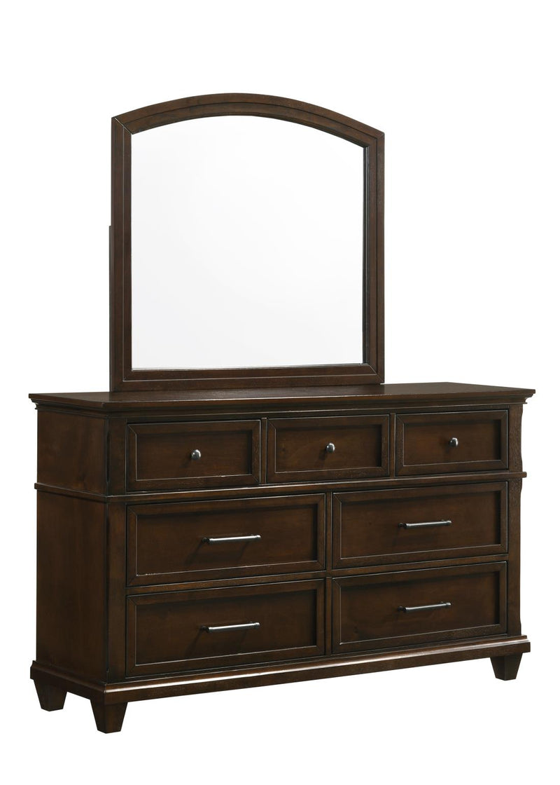 Bradford - Brown Mirror - B326-M