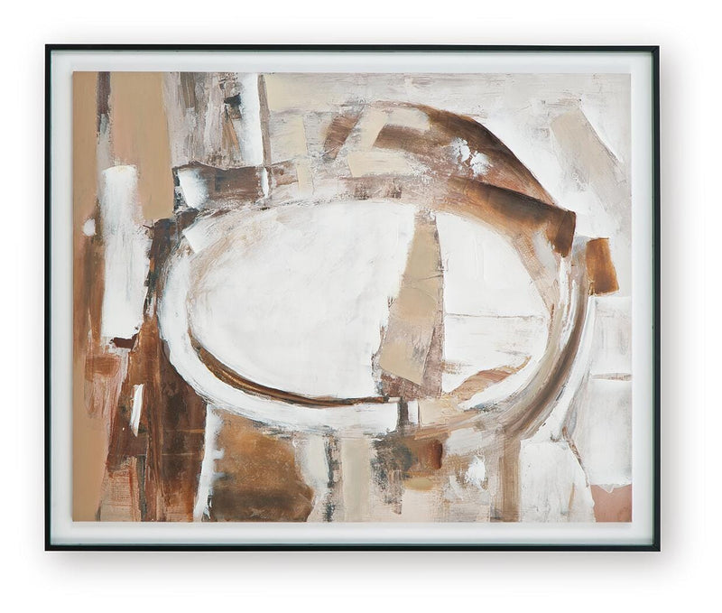 Bradlow Brown/White/Black Wall Art - A8000507