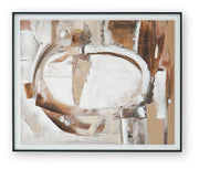 Bradlow Brown/White/Black Wall Art - A8000507