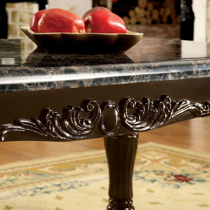 Brampton Espresso/Black Sofa Table - CM4292EX-S
