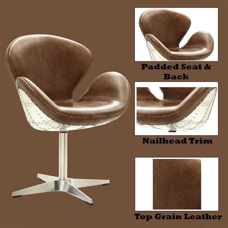 Brancaster Accent Chair W/Swivel - 96553