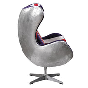 Brancaster British Flag Accent Chair W/Swivel - 59835