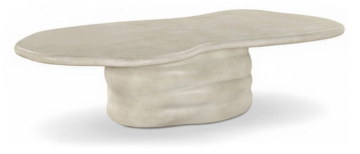 Branna Concrete Coffee Table in Beige - 657Sand-CT