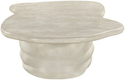 Branna Concrete Coffee Table in Beige - 657Sand-CT