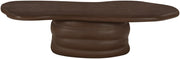 Branna Concrete Coffee Table in Brown - 657Brown-CT