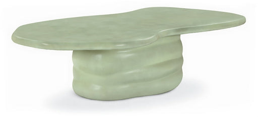 Branna Concrete Coffee Table in Green - 657Green-CT
