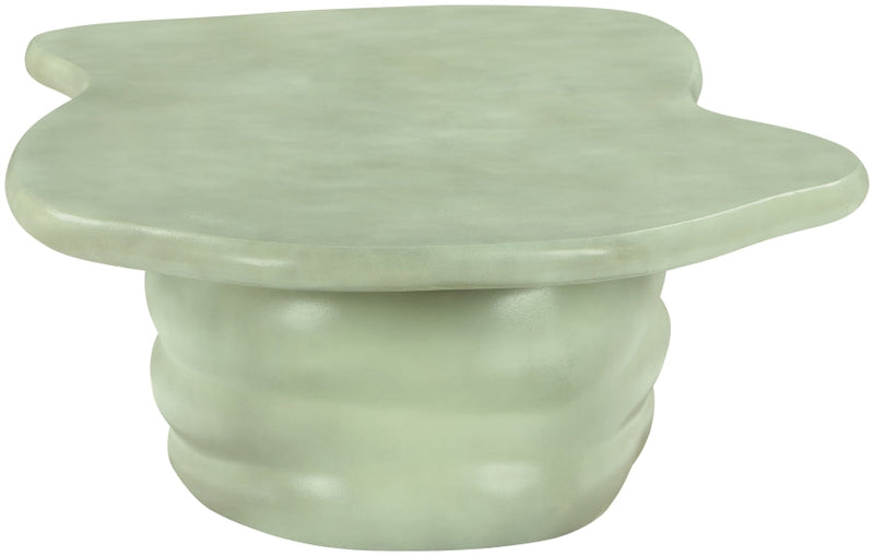 Branna Concrete Coffee Table in Green - 657Green-CT
