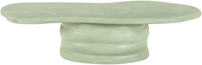 Branna Concrete Coffee Table in Green - 657Green-CT