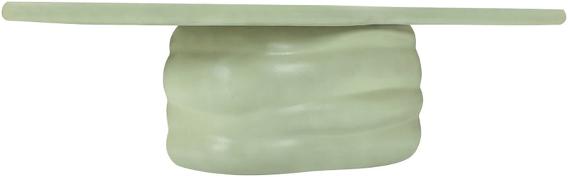 Branna Concrete Coffee Table in Green - 657Green-CT