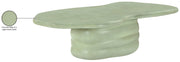 Branna Concrete Coffee Table in Green - 657Green-CT