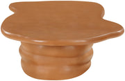Branna Concrete Coffee Table in Terracotta - 657Terracotta-CT