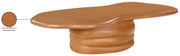 Branna Concrete Coffee Table in Terracotta - 657Terracotta-CT