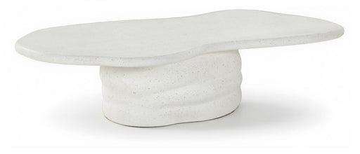 Branna Concrete Coffee Table in Terrazzo - 657Trzo-CT