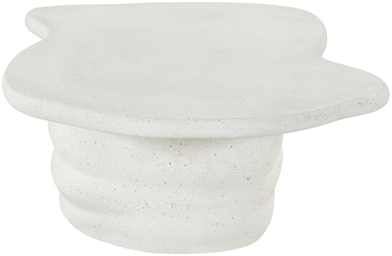 Branna Concrete Coffee Table in Terrazzo - 657Trzo-CT