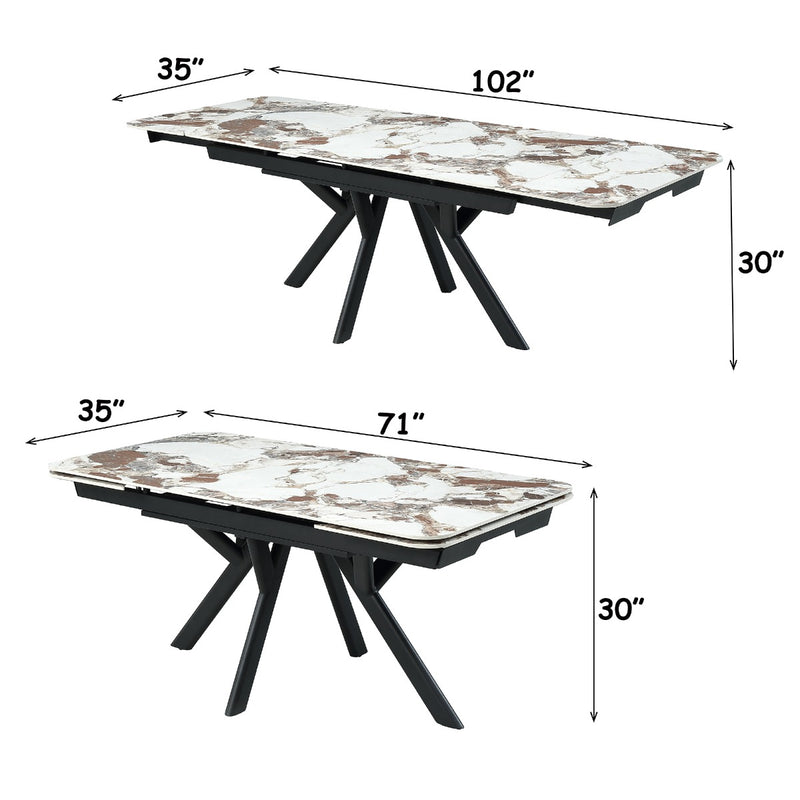 Branson Dining Table W/Ceramic Top - DN07830