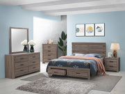 Brantford 2-drawer Nightstand Barrel Oak - 207042
