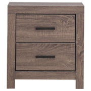 Brantford 2-drawer Nightstand Barrel Oak - 207042