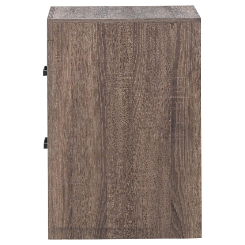 Brantford 2-drawer Nightstand Barrel Oak - 207042