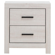Brantford 2-drawer Nightstand Coastal White - 207052