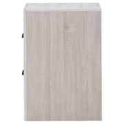 Brantford 2-drawer Nightstand Coastal White - 207052