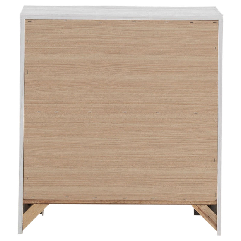 Brantford 2-drawer Nightstand Coastal White - 207052