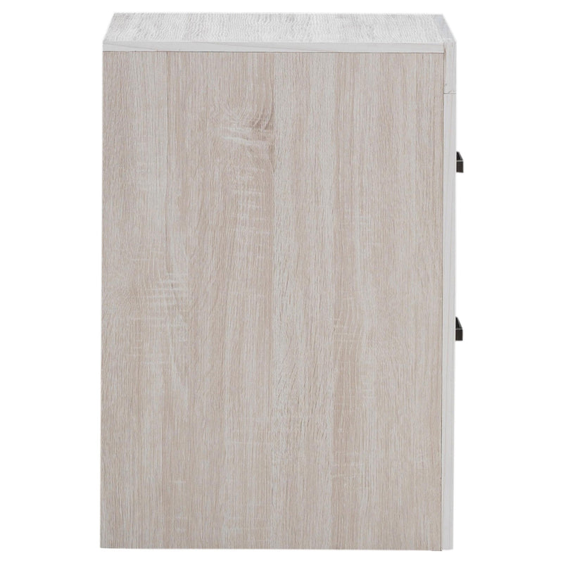 Brantford 2-drawer Nightstand Coastal White - 207052