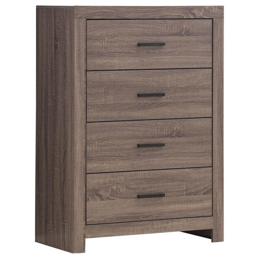 Brantford 4-drawer Bedroom Chest Barrel Oak - 207045