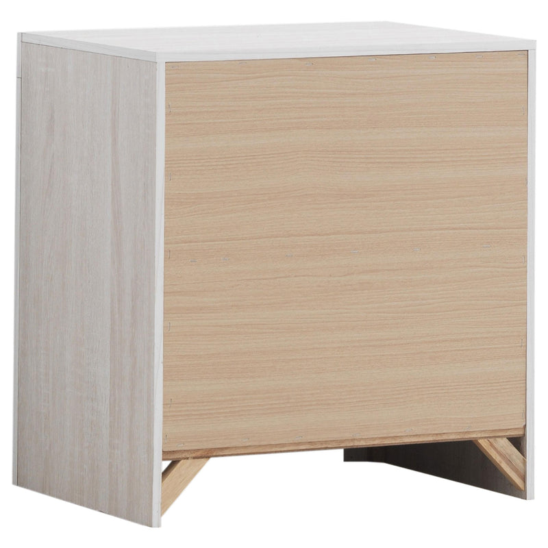 Brantford 4-piece Eastern King Bedroom Set Coastal White - 207050KE-S4