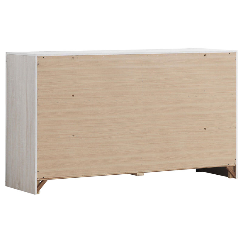 Brantford 4-piece Eastern King Bedroom Set Coastal White - 207050KE-S4